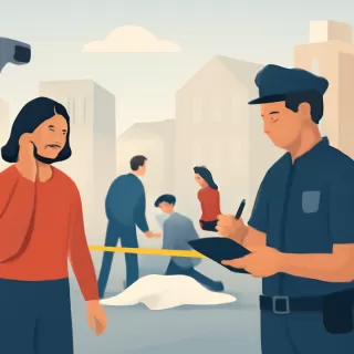 Cámaras y llamadas al 911 contribuyen a esclarecer homicidio en el centro de Bariloche