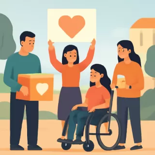 Campaña solidaria en Oberá para adquirir silla postural para Milagros