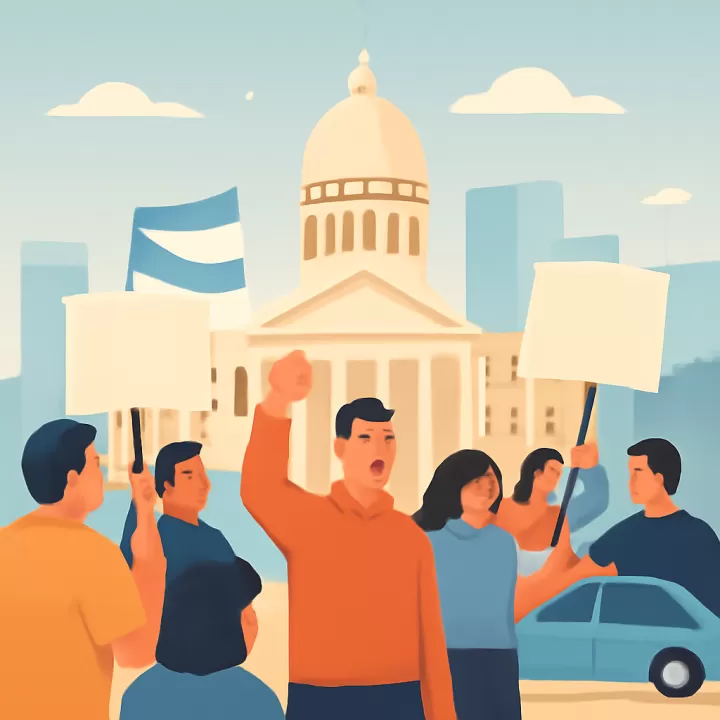 La CGT organiza una movilización frente al Congreso contra la reforma laboral