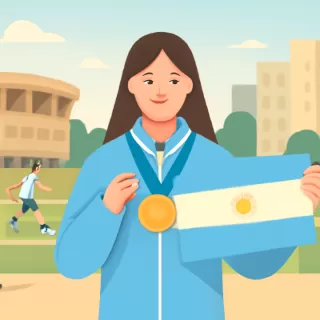 Francesca Baruzzi representa a Argentina en los Juegos Olímpicos de Invierno en Cortina d'Ampezzo