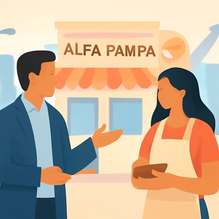 Dueño de Jorgito comparte consejos clave con pyme de alfajores Alfa Pampa