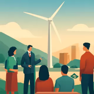 Río Negro prepara la construcción del parque eólico más grande de la Patagonia