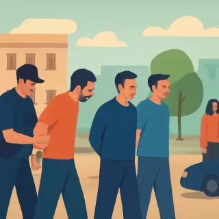 Detienen a cinco hombres en Santa Fe por abuso sexual a un camionero y grabación del ataque