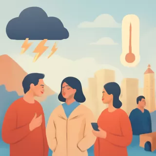 Pronóstico de tormentas y descenso de temperatura en Salta para el fin de semana