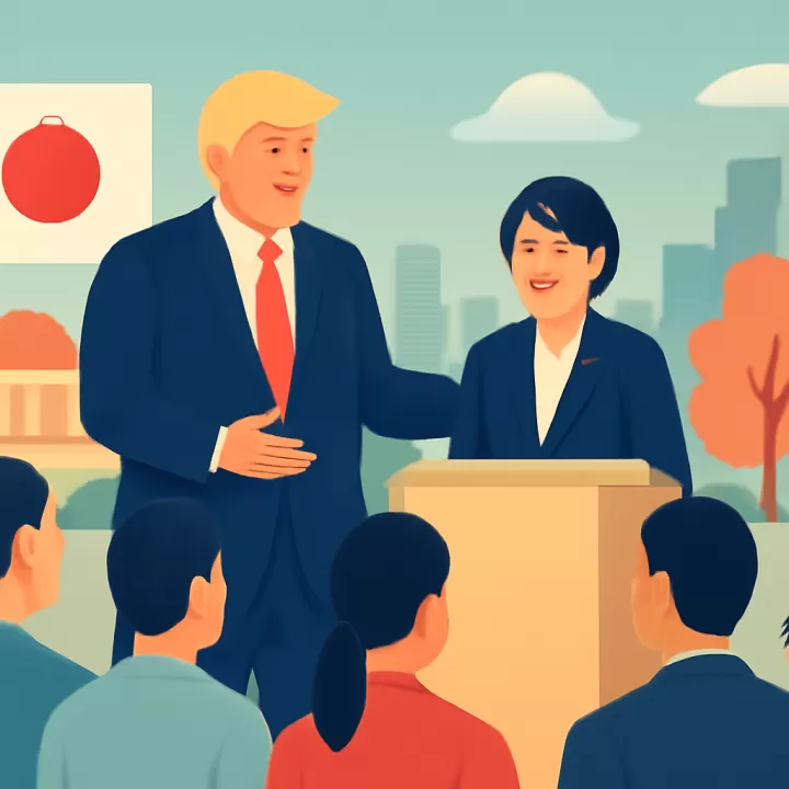 Donald Trump respalda a Sanae Takaichi para liderar Japón