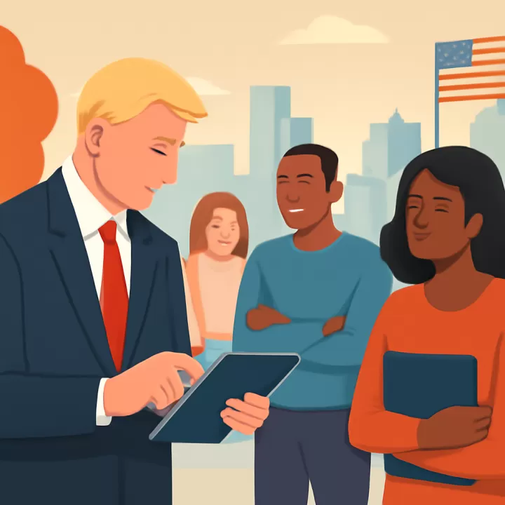 Trump eliminó un video racista que mostraba a los Obama como simios