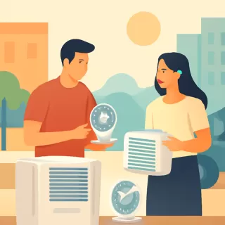 Precios y especificaciones de mini ventiladores y aires acondicionados portátiles para 2026