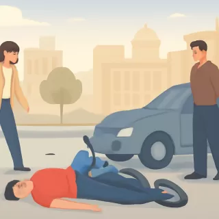 Choque fatal en La Plata: murió un motociclista de 25 años y detuvieron al conductor que huyó