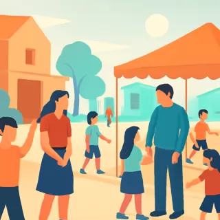 Gran participación de niños en el cierre de la colonia de vacaciones en Colonia Victoria