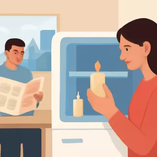 Por qué cada vez más personas guardan las velas en el freezer antes de usarlas