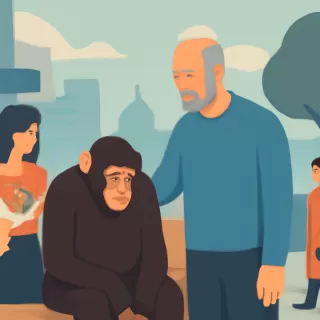 Fallece Tomy, el chimpancé del Zoo de La Plata tras 46 años con su cuidador