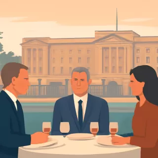 Expríncipe Andrés organizó una cena privada en Buckingham en 2010 con Jeffrey Epstein y una mujer rumana