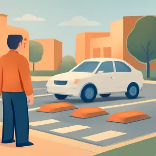 Habilitan cuatro lomos de burro en boulevard Montana para controlar la velocidad