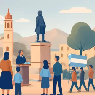 Salta celebró el 241° aniversario del nacimiento de Martín Miguel de Güemes con acto y desfile