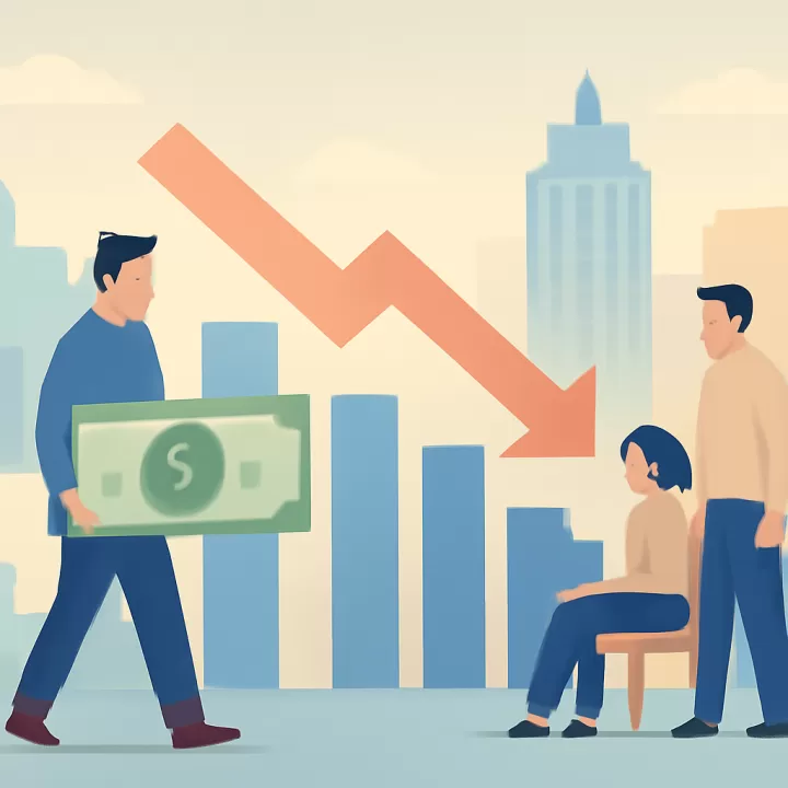 El dólar mayorista cae 1,5% y se vende a $1.440 en bancos, su menor valor en tres meses