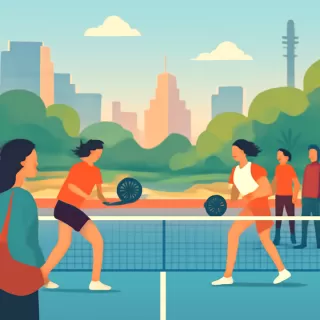 Torneo femenino de pádel en el Parque Municipal de General Villegas