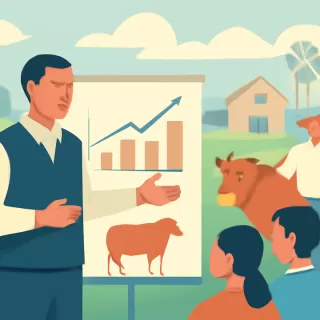 Jaime Mc Lean presenta un decálogo para aumentar la producción de carne en la Cuenca del Salado