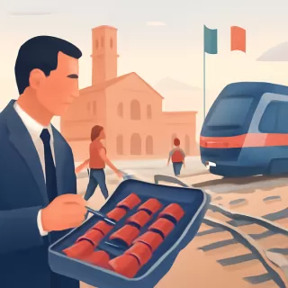 Hallan artefactos explosivos y daños en la red ferroviaria de Bolonia durante protestas contra los Juegos Olímpicos