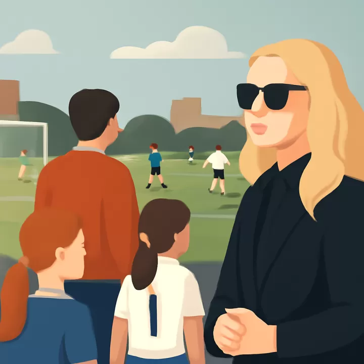Madonna presenció el partido de la Sub 14 femenina del Tottenham para apoyar a sus hijas