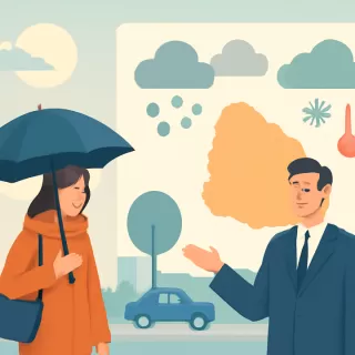 Meteorólogo anuncia frente frío con lluvias y temperaturas frescas en Uruguay hasta el 20 de febrero