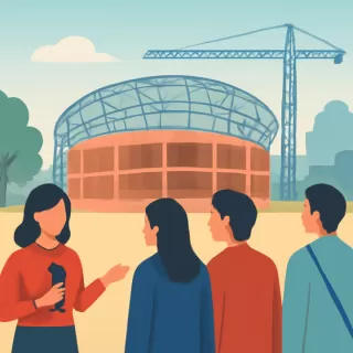 Avanza la construcción de un estadio para recitales en Gualeguaychú