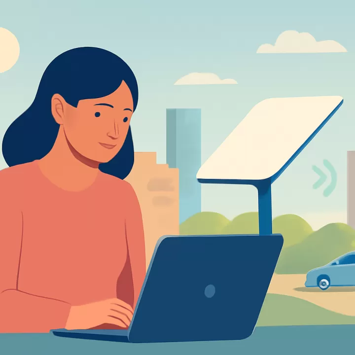 Starlink mejora la eficiencia energética y reduce un 25% el consumo eléctrico de sus antenas