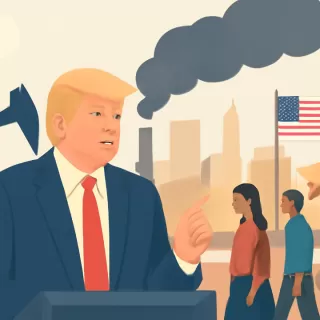 Donald Trump impulsa políticas petroleras en Estados Unidos