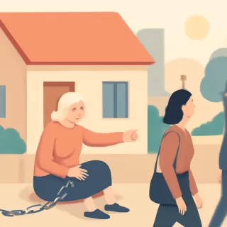 Vecina de Salta se encadenó para exigir la restitución de su vivienda tras denunciar una usurpación