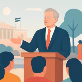 Lacalle Herrera rememoró los comunicados 4 y 7 y mencionó hegemonía cultural de izquierda en Uruguay