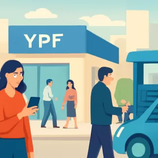 Cuenta DNI aplica 25% de descuento en tiendas Full de estaciones YPF durante febrero 2026