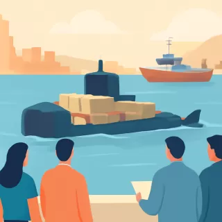 Colombia intercepta narcosubmarino con 10 toneladas de cocaína