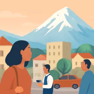 El Bolsón: nieva en el cerro Piltriquitrón en pleno febrero