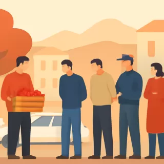 Operativo en Tupungato recupera manzanas robadas y detiene a cuatro hombres