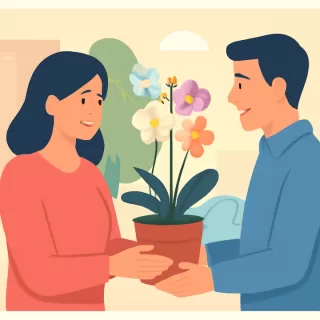 Orquídeas: un regalo para San Valentín que simboliza amor y compromiso duradero