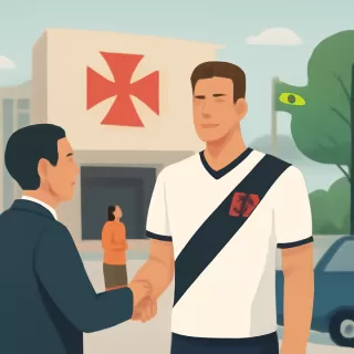 Vasco da Gama confirmó la incorporación del delantero Claudio Spinelli