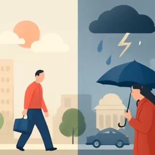 Cambian las condiciones del tiempo en el AMBA desde el miércoles 11 de febrero con posibles tormentas