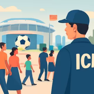 El ICE participará en la seguridad del Mundial de Fútbol 2026 en EE.UU., generando inquietudes por arrestos y deportaciones