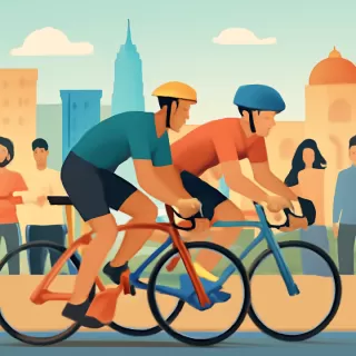 Ciclistas de General Villegas compitieron en la 19ª Carrera del Festival de Florentino Ameghino