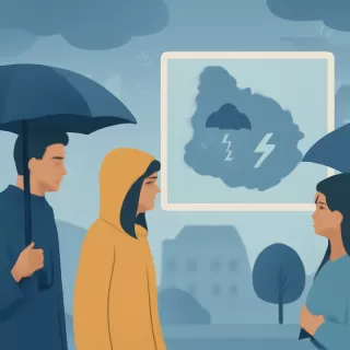 Pronóstico meteorológico en Uruguay: lluvias y tormentas con un día especialmente lluvioso