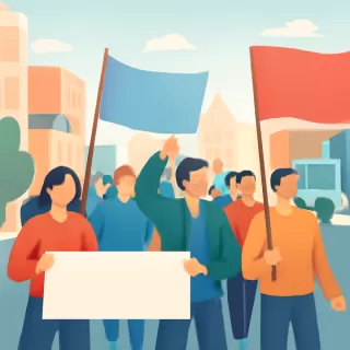 CTA y ATE realizan marcha en Posadas contra la reforma laboral