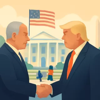 Netanyahu visita Washington para solicitar a Trump mayor presión sobre Irán