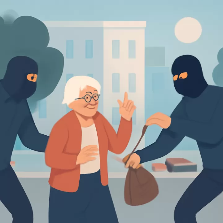 La Banda del Millón golpea y amenaza a una abuela influencer en Martínez