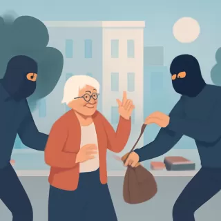 La Banda del Millón golpea y amenaza a una abuela influencer en Martínez