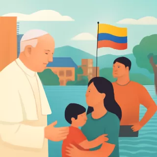 Papa León XIV manifiesta solidaridad con Colombia tras inundaciones