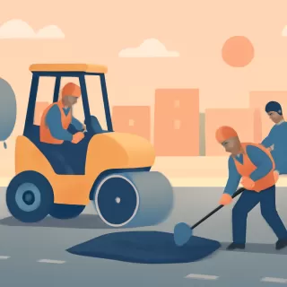 Continúan los trabajos de bacheo en el principal acceso a la ciudad de Gualeguaychú