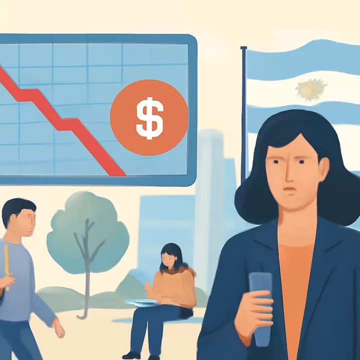 El Riesgo País de Argentina alcanza 514 puntos básicos tras caída en activos financieros