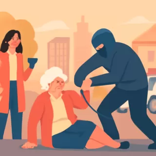 Brutal ataque de la Banda del Millón a una abuela influencer en Martínez