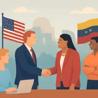 Estados Unidos y Venezuela acuerdan cooperación petrolera tras reunión en Caracas