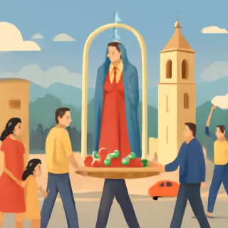 La Virgen de la Carrodilla comienza su peregrinación 2026 en Mendoza