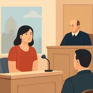 Martina Villareal declara en el juicio por el asesinato de su padre en Córdoba